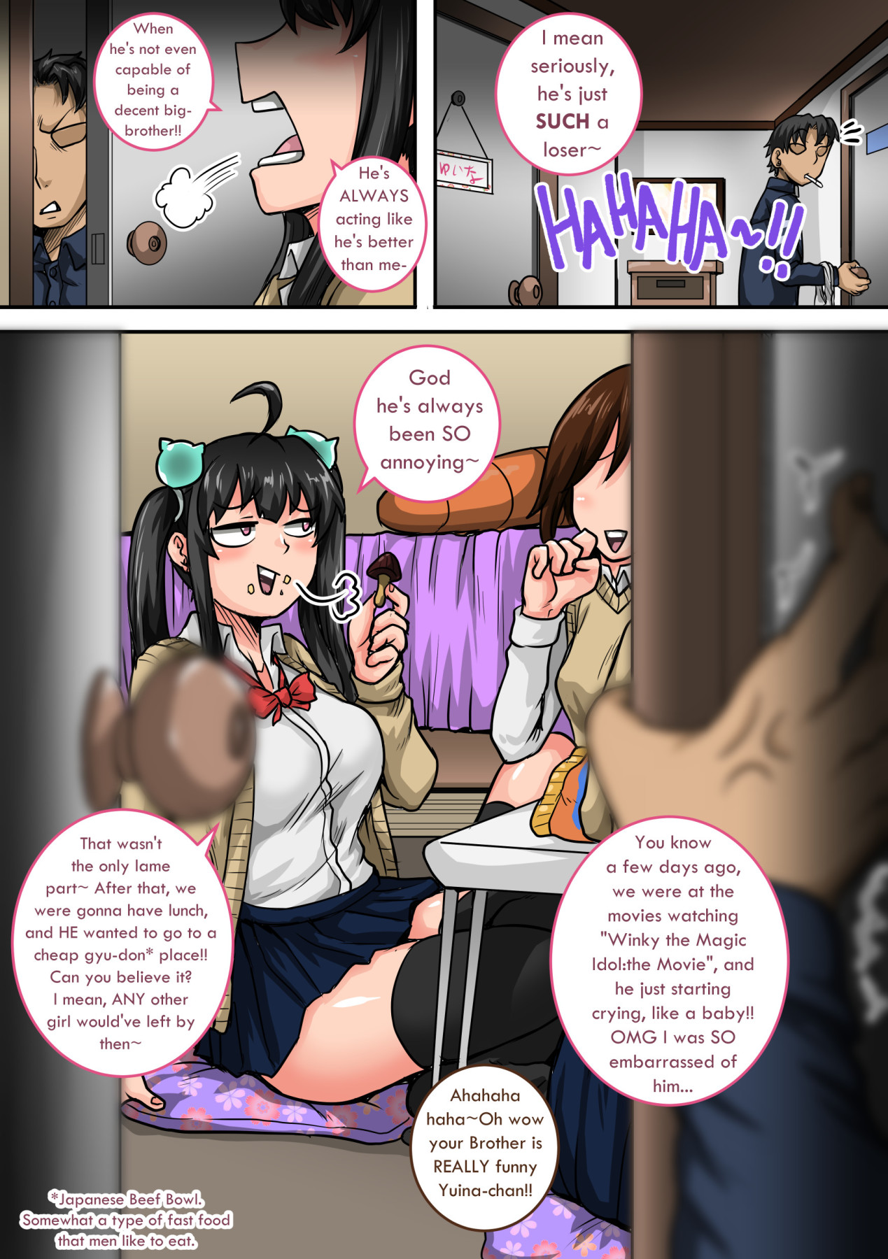 Hentai Manga Comic-Annoying Little Sister needs to be Scolded-Part 2-1